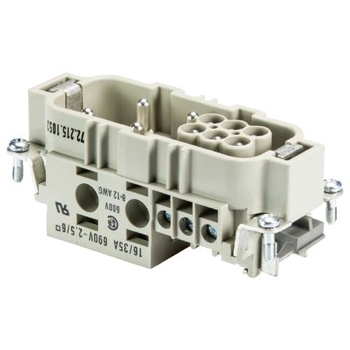 Wieland Electric 72.215.1053.0 Steckereinsatz Gesamtpolzahl 4 10 St.