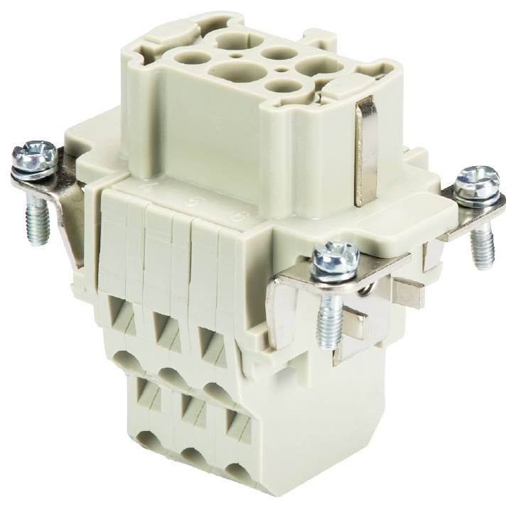 Wieland Electric 70.502.0653.0 Buchseneinsatz Gesamtpolzahl 6 1 St.