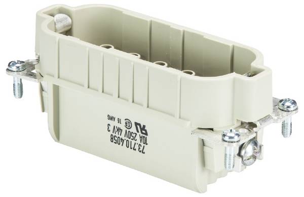 Wieland Electric 73.710.4058.0 Steckereinsatz Gesamtpolzahl 40 10 St.