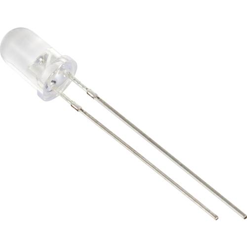 TRU COMPONENTS LED bedrahtet Kaltweiß Rund 5 mm 70000 mcd 15 °