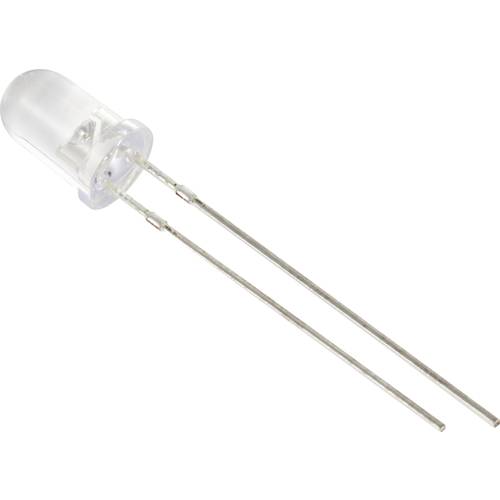 TRU COMPONENTS LED bedrahtet Warmweiß Rund 5 mm 70000 mcd 15 °