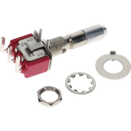 Thumbnail - C & K Switches 7103K12AQE Toggle Switch 7000 Series Kippschalter 1 St.