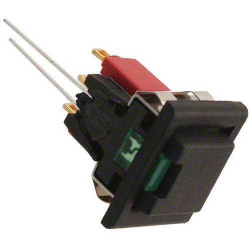 C & K Switches 8121J85ZGE226 Push button 8020 Series Drucktaster 28 V/DC 1 x Ein/(Ein) Grün 1 St. Bulk