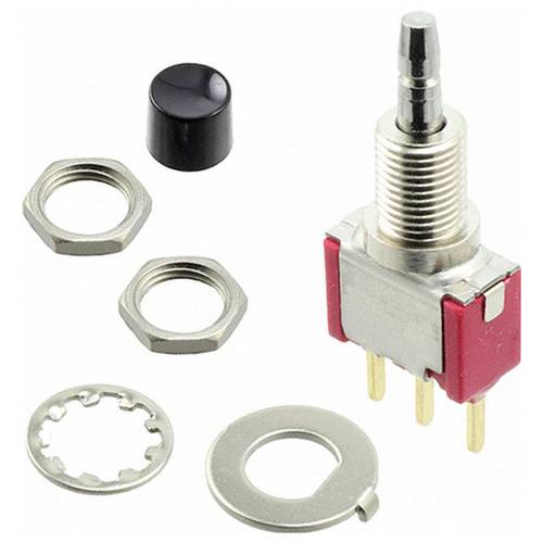 C & K Switches 8168LHCQE3 Push button 8060 Series Drucktaster 28 V/DC 1 x Ein/(Ein) 1 St. Bulk