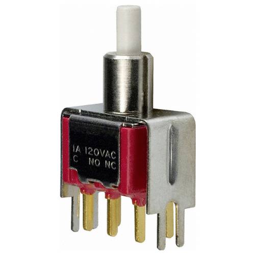 C & K Switches 8221SD9V3GE Push button 8020 Series Drucktaster 28 V/DC 2 x Ein/(Ein) 1 St. Bulk