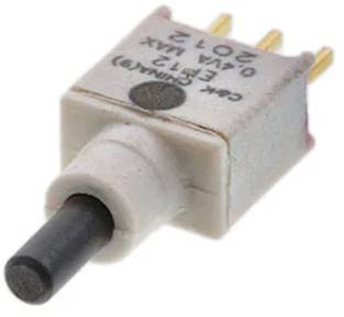 C & K Switches EP12SD1CBE Pushbuttons EP Series Drucktaster 20 V/DC 1 x Ein/(Ein) IP57 1 St. Tray