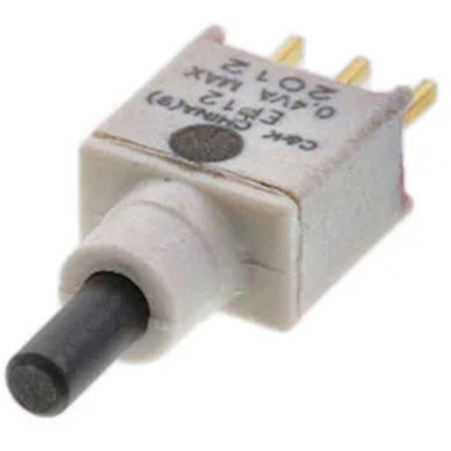 C & K Switches EP12SD1CBE Pushbuttons EP Series Drucktaster 20 V/DC 1 x Ein/(Ein) IP57 1 St. Tray