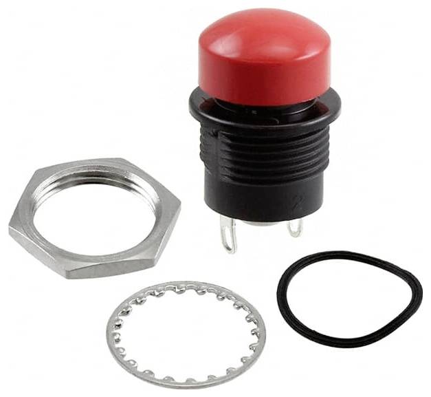 C & K Switches PNP8S3T2Y03QE Push button PNP Series Drucktaster 32 V/DC 1 x Aus/(Ein)/Ein IP68 1 St. Bulk