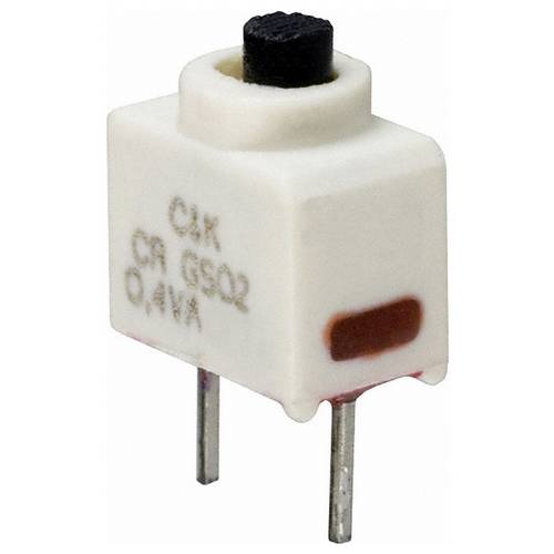 C & K Switches GS02MCBE Slide-Switch GS Series Schiebeschalter 20 V/AC, 20 V/DC 1 x Ein/Aus 1 St. Tray