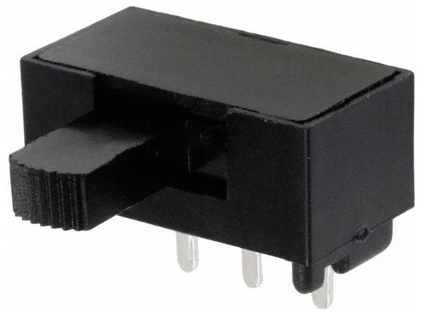 C & K Switches L102021ML04Q Slide-Switch L Series Schiebeschalter 125 V/AC, 28 V/DC 4 A 1 x Ein/Ein 1 St. Bulk