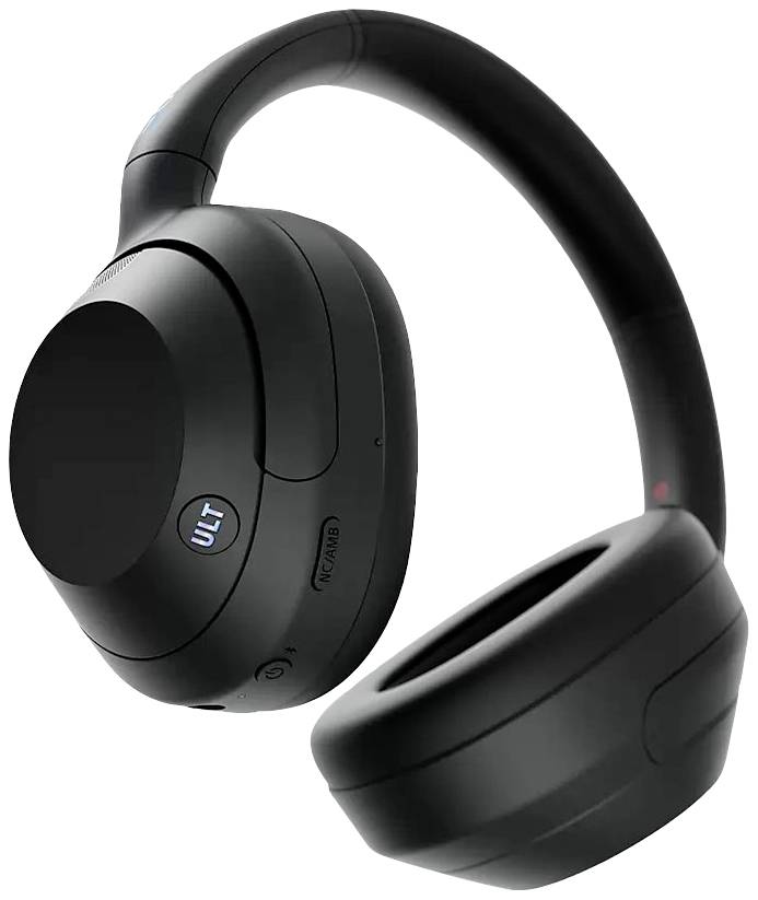 Schwarze Over-Ear-Kopfhörer mit geschlossener Ohrmuschel und gepolstertem Kopfbügel, geeignet für Musikgenuss und aktive Geräuschunterdrückung.