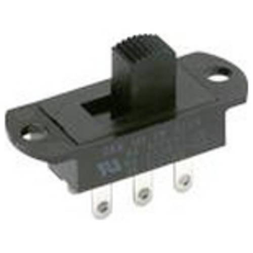 C & K Switches S202091MS02G Slide Switch S Series Schiebeschalter 125 V/AC, 125 V/DC 6 A 2 x Ein/Ein 1 St. Bulk