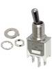 C & K Switches T108MHZQE Toggle Switch T Series 120 V/AC, 28 V/DC 2 A 1 x Ein/(Ein) 1 St. Bulk