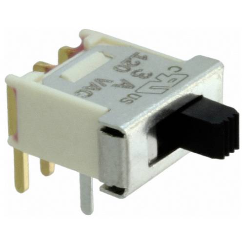 C & K Switches TS01AGE Slide Switch TS Series Schiebeschalter 120 V/AC, 28 V/DC 3 A 1 x Ein/Ein 1 St. Bulk