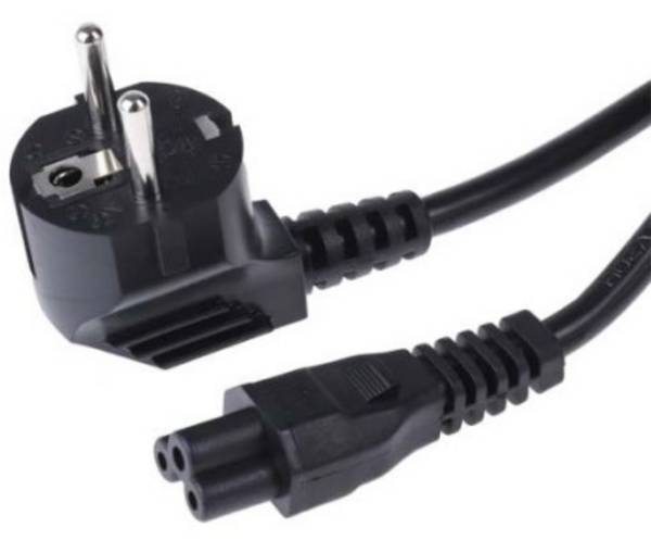 Cliff FCR72037 Strom Netzkabel Schwarz 2 m