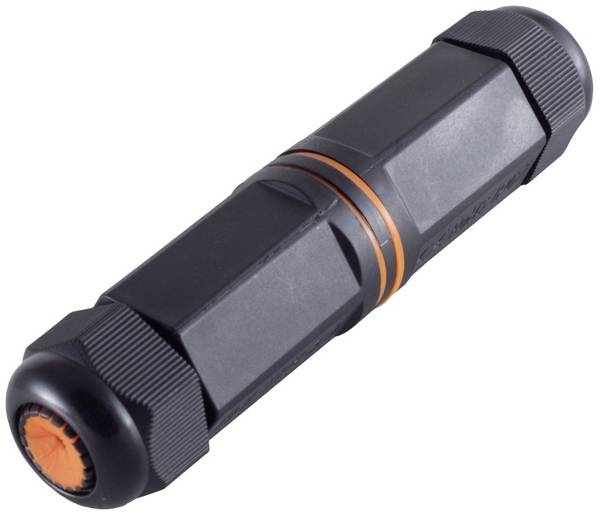 BKL Electronic RJ45 Verbinder, CAT 6a, IP67, Outdoor 10121205 Polzahl Sensoren 8 Schwarz 1 St.