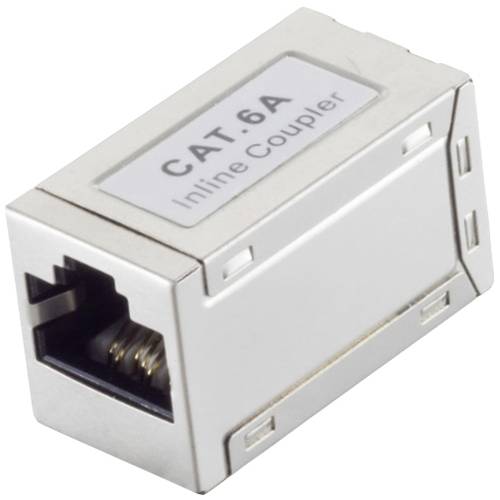 BKL Electronic RJ45 Verbinder, CAT 6a, STP, slim, silber 10121206 Polzahl Sensoren 8 Silber 1 St.