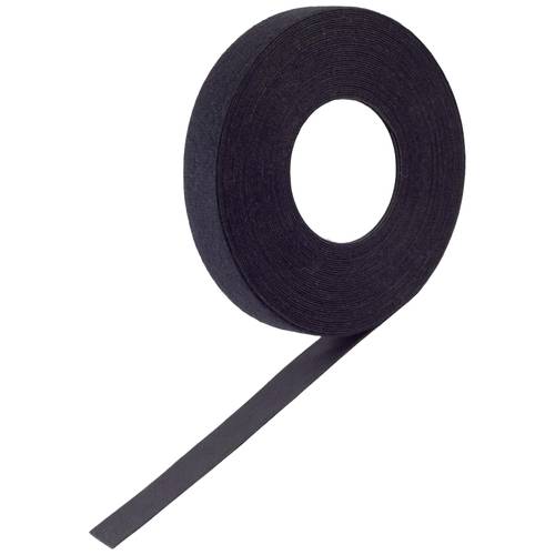 BKL Electronic PRO Klettband Pilzkopf (L x B) 10 m x 16 mm Schwarz 1 St.