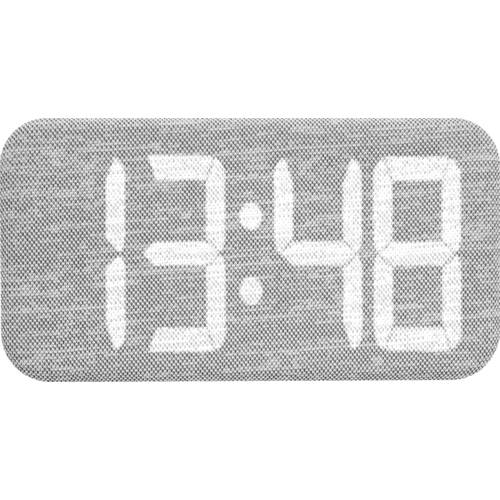 TFA Dostmann 60.2042.02 Quarz Wecker Weiß, Grau Alarmzeiten 3 Großes Display