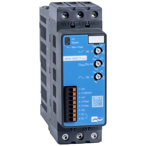 Thumbnail - Peter Electronic VersiStart II plus 480-65 B, 24VDC 26300.48065 Sanftstarter Motorleistung bei 400 V 30 kW 480 V/AC Nenn...