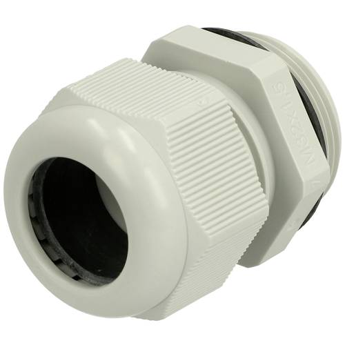 Fibox 7016404 Kabelverschraubung Polyamid Lichtgrau (RAL 7035) 25 St.