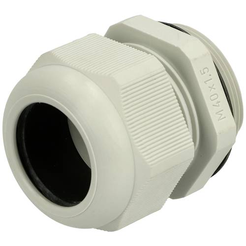 Fibox 7016405 Kabelverschraubung Polyamid Lichtgrau (RAL 7035) 10 St.