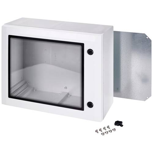 Fibox ARCA 406021W No MP Schaltschrank 600 x 400 x 210 Polycarbonat Lichtgrau (RAL 7035) 1 St.