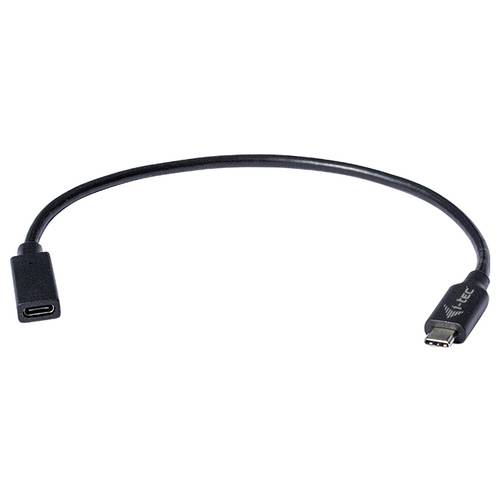 Thumbnail - i-tec USB-C® Kabel USB-C® Buchse, USB-C® Stecker 0.30 m Schwarz C31EXTENDCBL