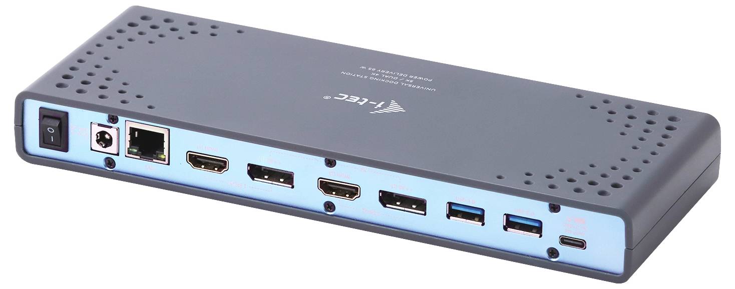 i-Tec USB 3.0 / USB-C Dual Display Docking Station + Power Delivery-2