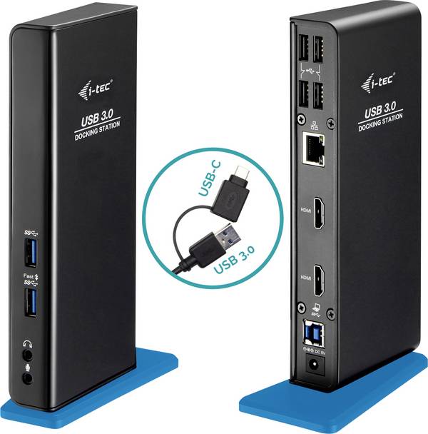 i-tec USB-C® Dockingstation  USB 3.0 Dual HDMI
