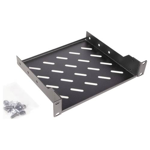 Thumbnail - ROLINE 10-Zoll Fachboden 1 HE, 150 T schwarz