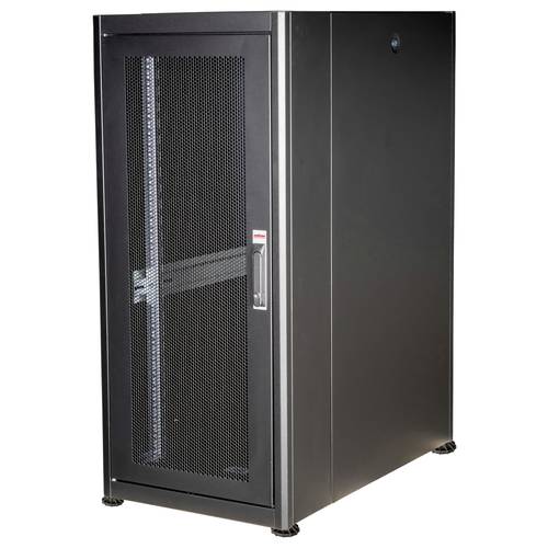 Thumbnail - ROLINE 19-Zoll Serverschrank Basic 26 HE, 600x1000 BxT perforiert schwarz