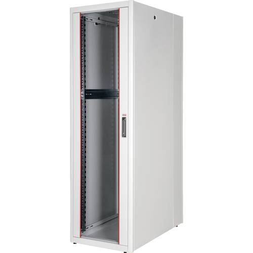 ROLINE 19-Zoll Netzwerkschrank Basic 42 HE, 600x1000 BxT Glastür grau