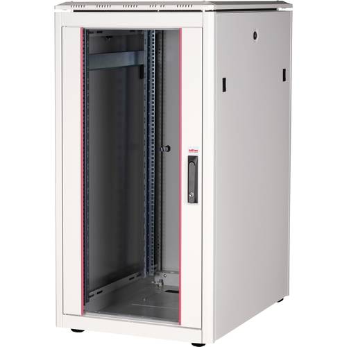 ROLINE 19-Zoll Netzwerkschrank Pro 22 HE, 600x800 BxT Glastür grau