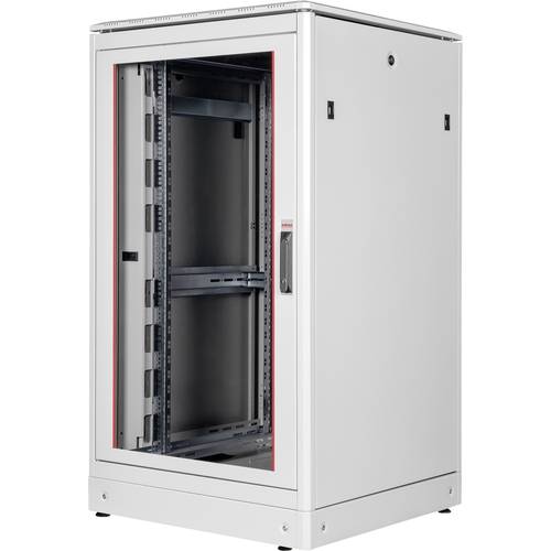 Thumbnail - ROLINE 19-Zoll Netzwerkschrank Pro 26 HE, 800x800 BxT Glastür grau