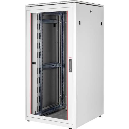 Thumbnail - ROLINE 19-Zoll Netzwerkschrank Pro 32 HE, 800x800 BxT Glastür grau