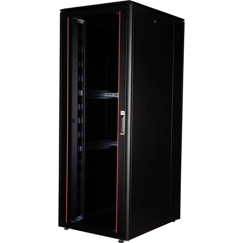 Thumbnail - ROLINE 19-Zoll Netzwerkschrank Pro 42 HE, 800x1000 BxT Glastür schwarz