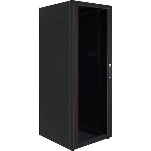 Thumbnail - ROLINE 19-Zoll Netzwerkschrank Pro 42 HE, 800x800 BxT Glastür schwarz