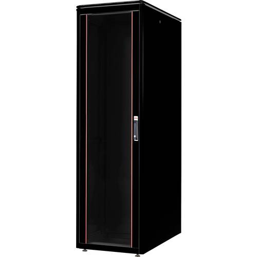 Thumbnail - ROLINE 19-Zoll Netzwerkschrank Pro 47 HE, 600x1000 BxT Glastür schwarz