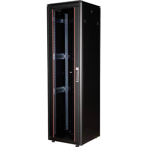 Thumbnail - ROLINE 19-Zoll Netzwerkschrank Pro 47 HE, 600x600 BxT Glastür schwarz