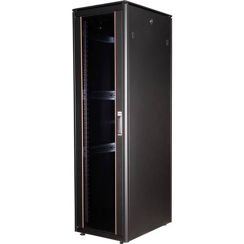 Thumbnail - ROLINE 19-Zoll Netzwerkschrank Pro 47 HE, 600x800 BxT Glastür schwarz