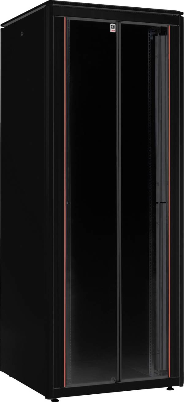 ROLINE 19-Zoll Netzwerkschrank Pro 47 HE, 800x800 BxT Glastür schwarz