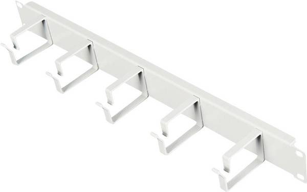ROLINE 19-Zoll Rangierpanel 1 HE, 40x60mm grau