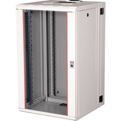 ROLINE 19-Zoll Wandgehäuse Pro 20 HE, 600x600 BxT zweiteilig schwenkbar grau-0