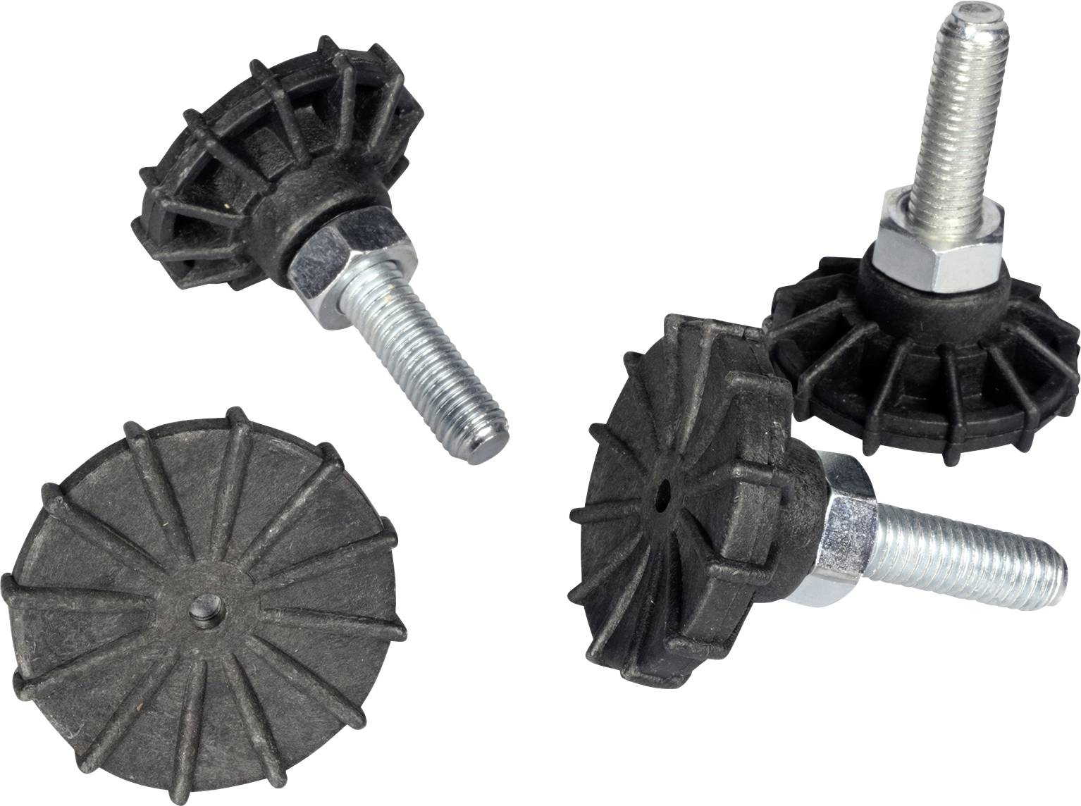 Thumbnail - ROLINE 19-Zoll Nivellierfüße, 4 Stück