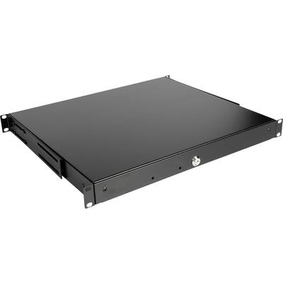 ROLINE 19-Zoll Tastatureinschub 1 HE, 400 T abschließbar schwarz