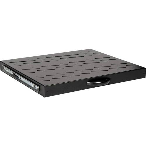 Thumbnail - ROLINE 19-Zoll Fachboden 1 HE, ausziehbar 350 T 25 kg schwarz