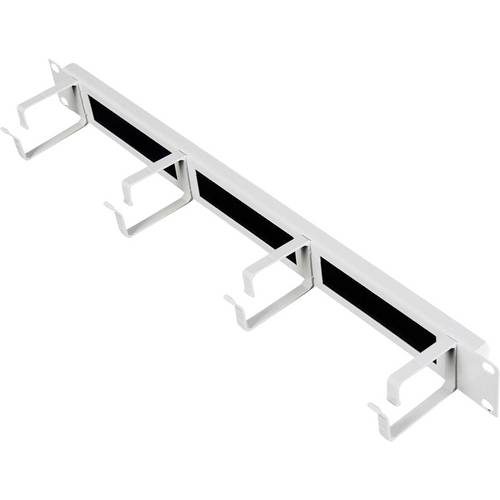 Thumbnail - ROLINE 19-Zoll Rangierpanel 1 HE, mit Bürstenleiste 44x60mm grau