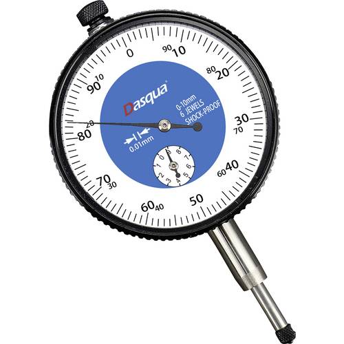 Thumbnail - Dasqua 5121-1105 Stoßfeste Messuhr mit Kontrollmaß 10 mm