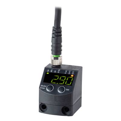 Kleines elektronisches Gerät mit digitaler Anzeige zeigt '2.90'. Ein Kabel ist angeschlossen. Geeignet für Messungen oder Steuerungen.